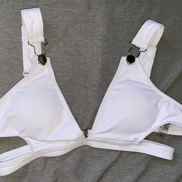 White Bikini Top - Picture 2 of 3